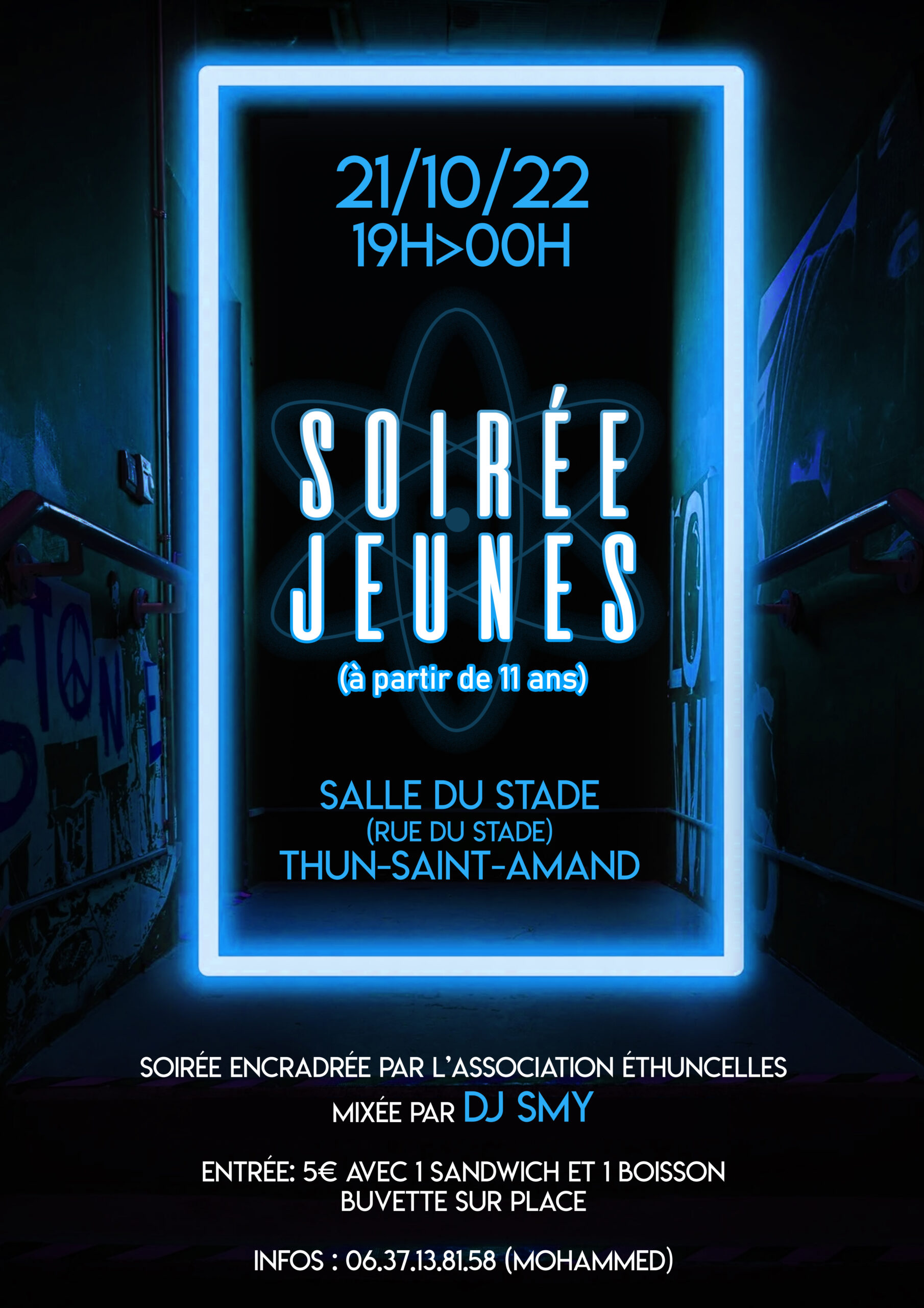 You are currently viewing SOIRÉE JEUNES DU 21 OCTOBRE 2022