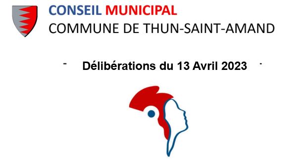 You are currently viewing Délibérations du Conseil Municipal du 13 Avril 2023