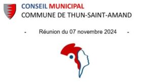 Lire la suite à propos de l’article RÉUNION DU CONSEIL MUNICIPAL LE 07/11/2024 – 19H