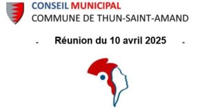 Lire la suite à propos de l’article RÉUNION DU CONSEIL MUNICIPAL LE 10/04/2025 – 19H
