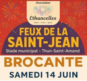 Lire la suite à propos de l’article BROCANTE ET FEUX DE LA SAINT JEAN 2025